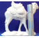Conjunto 3 camellos sin pintar 18 cm yeso