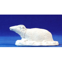 Carnero estirado sin pintar 20-24 cm yeso