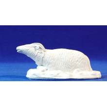 Carnero estirado sin pintar 20-24 cm yeso