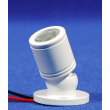 Foco luz amarilla 4 cm metal